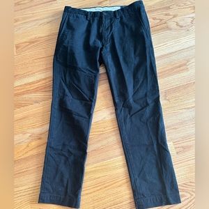 Black Polo by Ralph Lauren Chinos